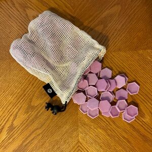 Pink Glitter Letterfolk Tiles for Tile Mat (75)